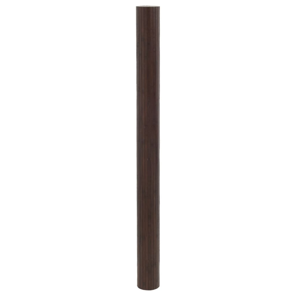 Divisorio Ambienti Marrone Scuro 165x400 cm in Bambù