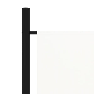 Paravento a 5 Pannelli Bianco 200x180 cm