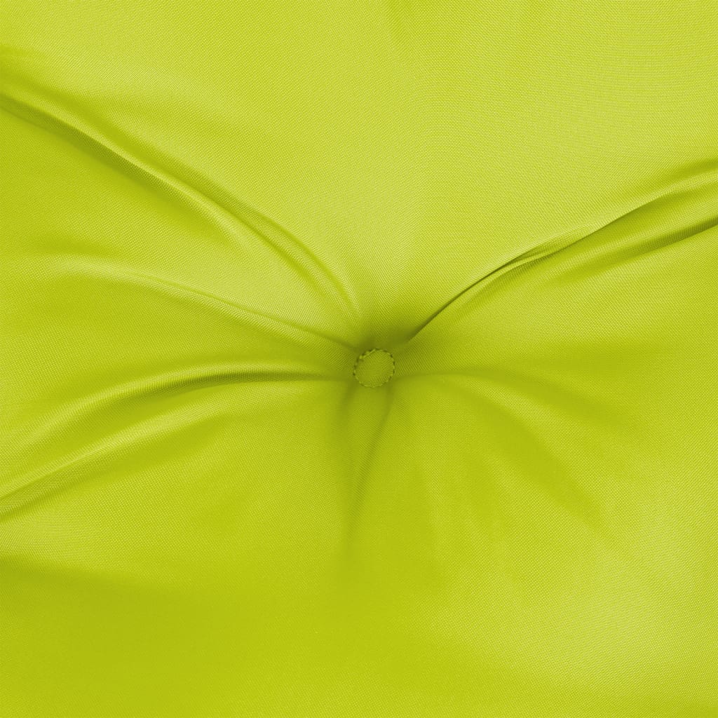 Cuscini per Sedia 4 pz Verde Intenso 40x40x7 cm Tessuto Oxford