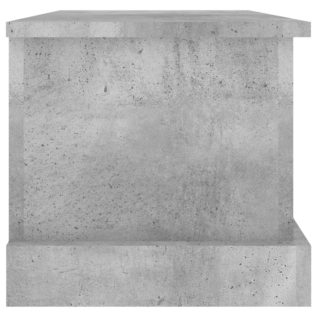 Contenitore Grigio Cemento 50x30x28 cm in Legno Multistrato