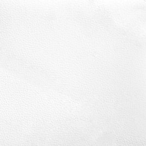 Letto con Materasso Nero e Bianco 90x190 cm in Similpelle