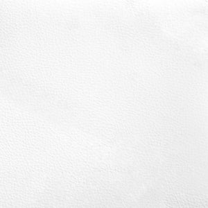 Letto con Materasso Bianco e Nero 90x190 cm in Similpelle