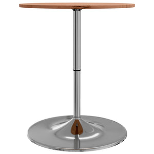 Tavolino da Bar Ø60x89,5 cm in Legno Massello di Faggio