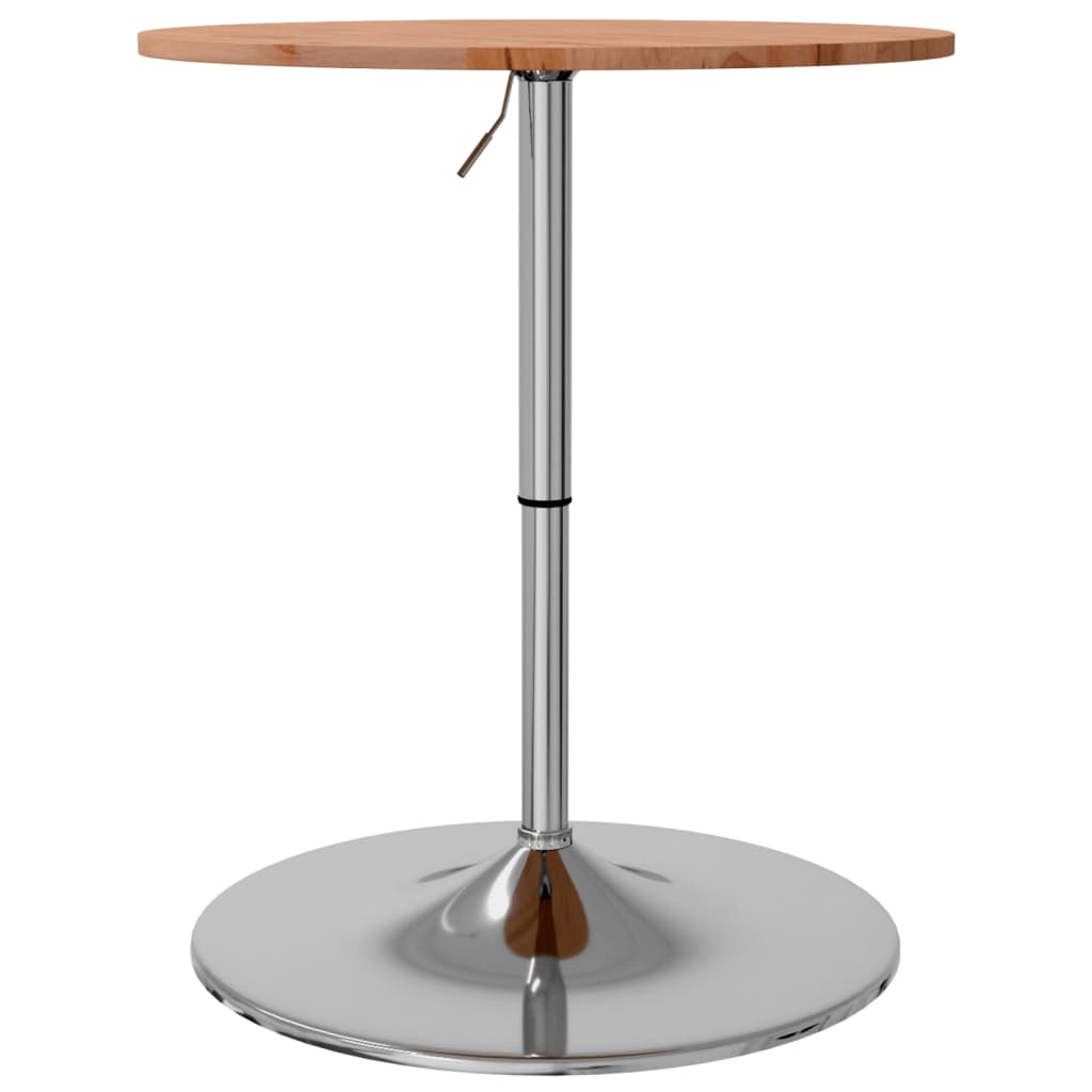 Tavolino da Bar Ø60x89,5 cm in Legno Massello di Faggio