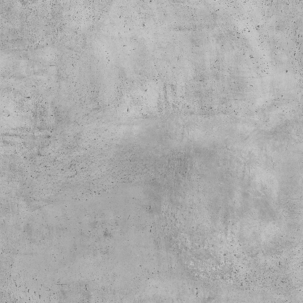 Credenza Grigio Cemento 102x37x75,5 cm in Legno Multistrato