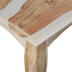 Tavolino da Salotto in Legno Massello di Sheesham 110x60x35 cm