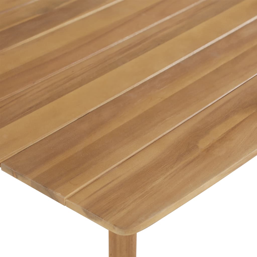 Tavolo da Bar 120x60x105 cm in Legno Massello di Acacia