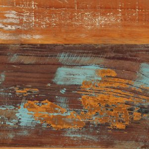 Tavolino da Caffè in Legno Massello Recuperato 120x60x40 cm