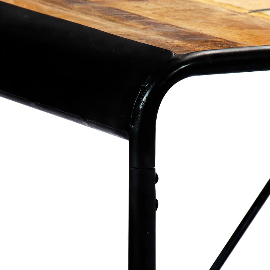 Tavolo da Pranzo 180x90x76 cm Legno Massello di Mango Grezzo