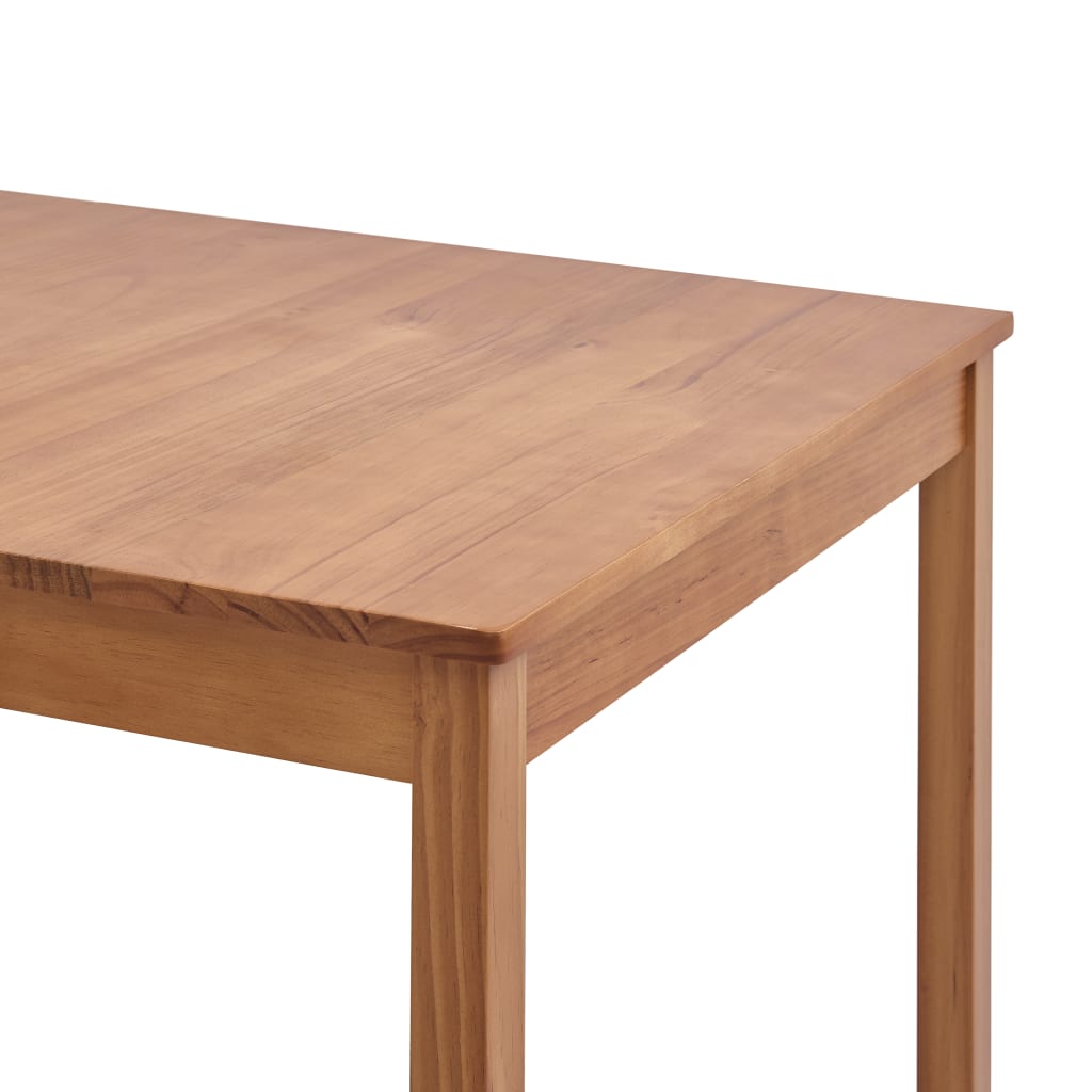 Tavolo da Pranzo Marrone Miele 180x90x73 cm in Legno di Pino
