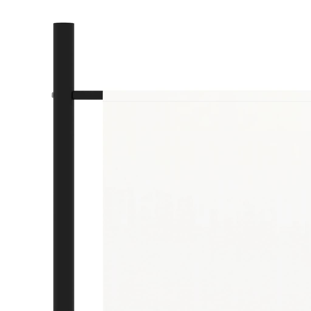 Paravento Bianco 175x180 cm in Tessuto