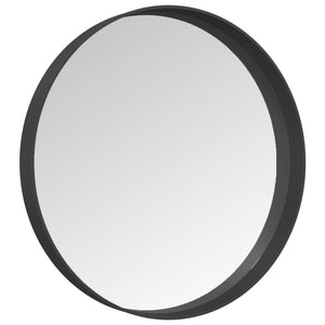 Specchio da Parete 30 cm Nero
