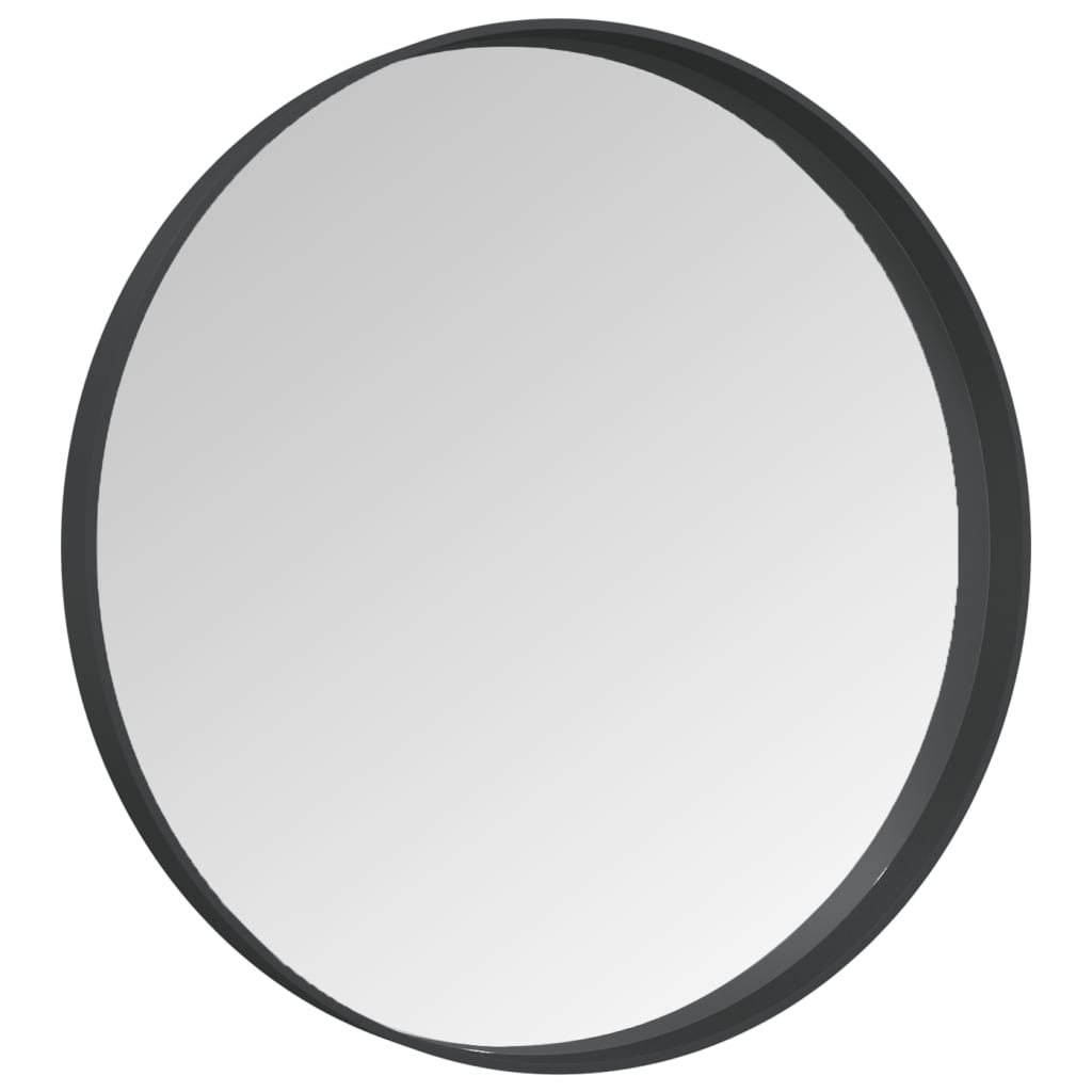 Specchio da Parete Nero 40 cm