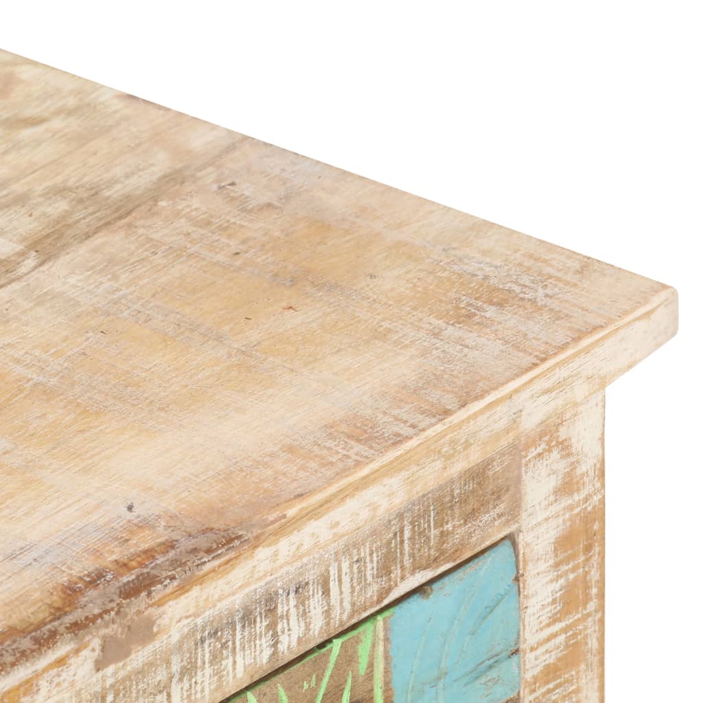 Tavolino da Caffè 100x55x40 cm in Legno di Acacia Grezzo