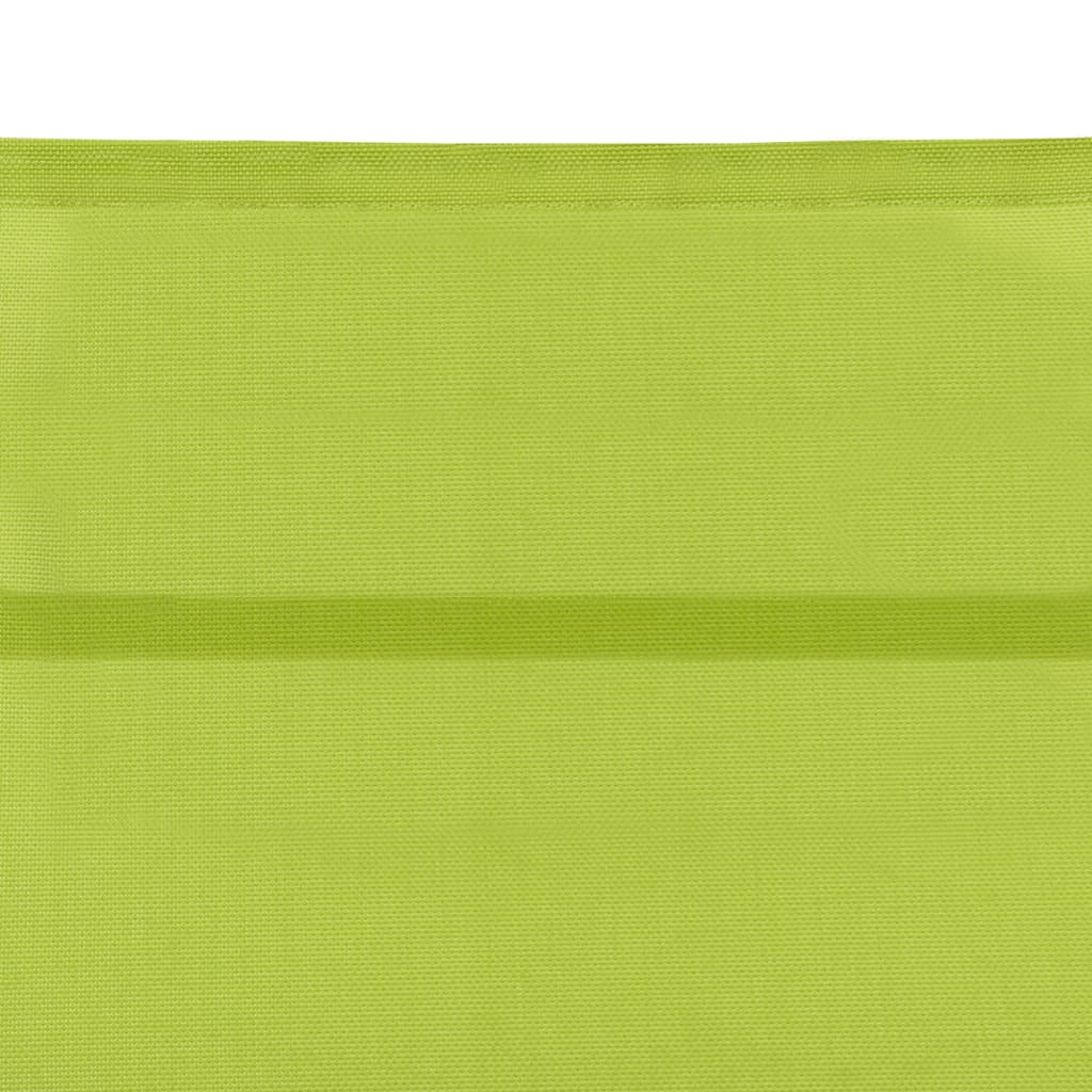 Lettino Prendisole in Textilene e Alluminio Verde