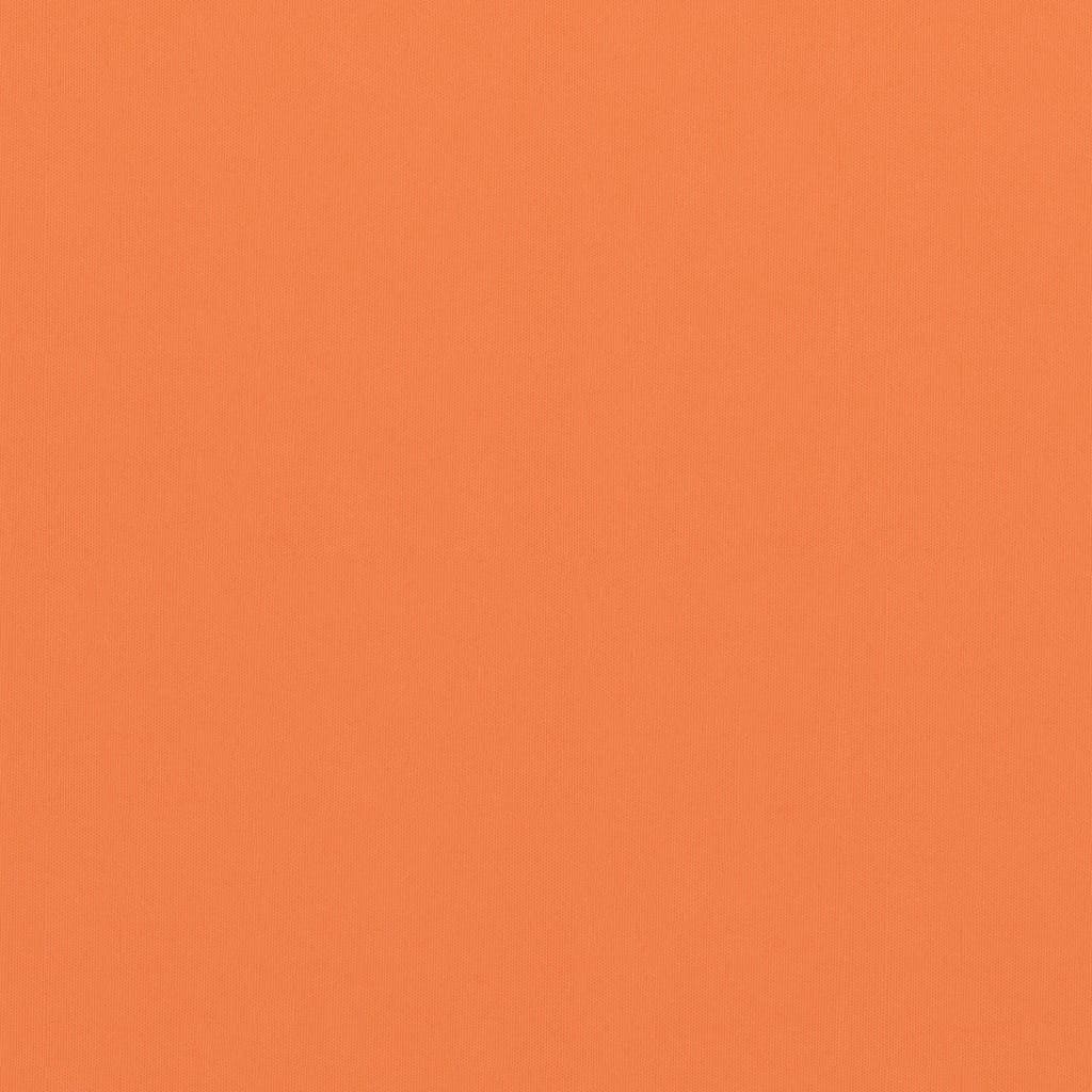 Paravento Balcone Arancione 75x600 cm in Tessuto Oxford