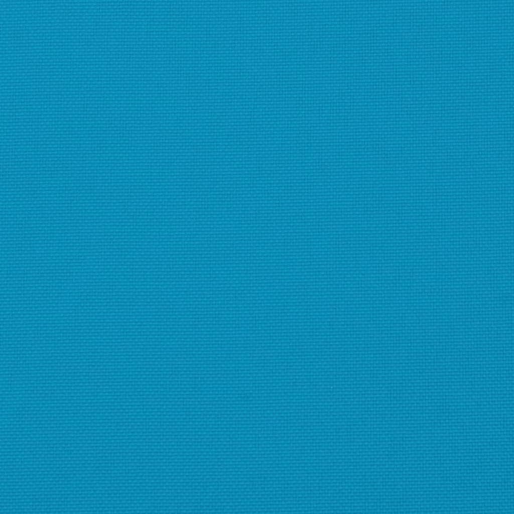 Cuscini per Sedia 2 pz Blu 40x40x3 cm in Tessuto Oxford
