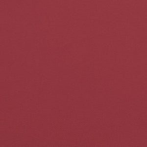 Cuscini per Sedie 6 pz Rosso Vino 120x50x3 cm in Tessuto