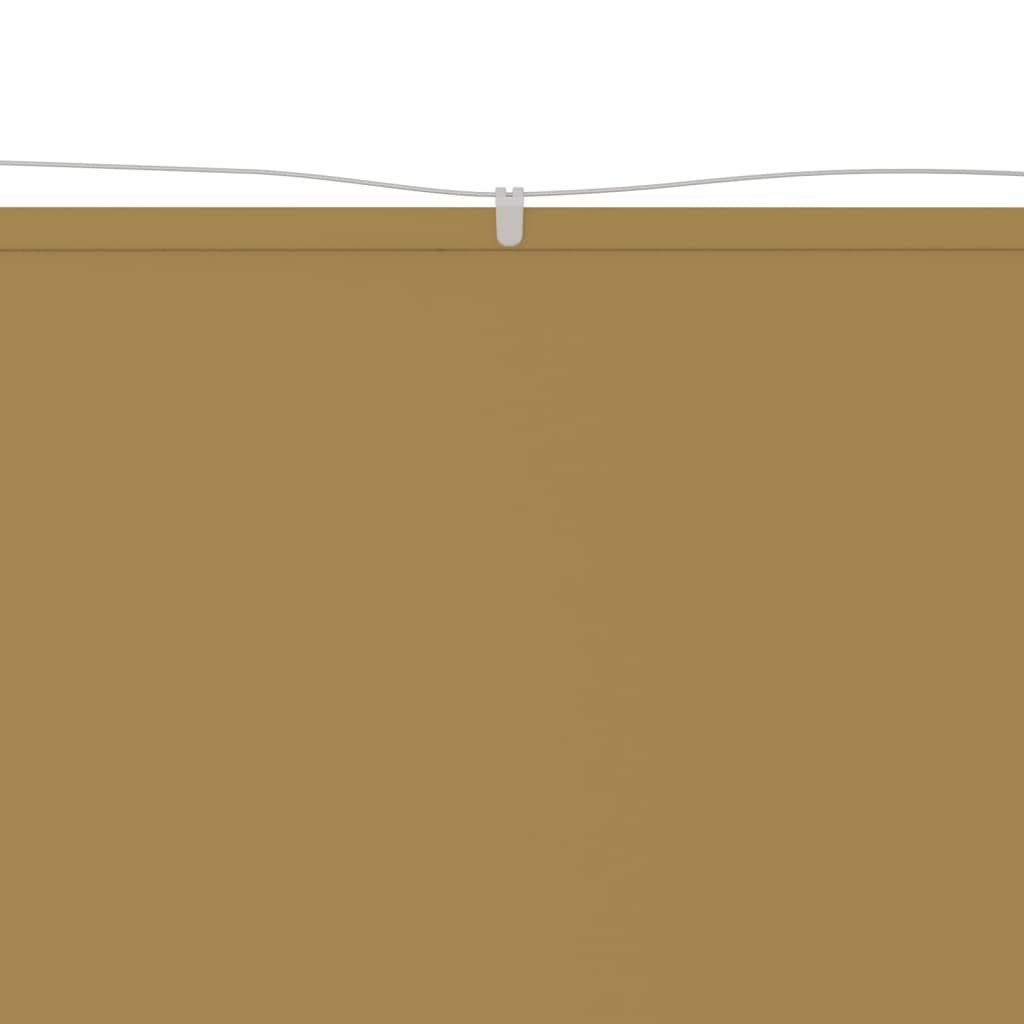 Paravento Verticale Beige 100x800 cm in Tessuto Oxford