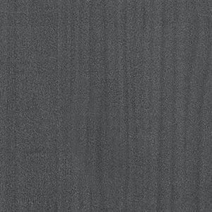 Fioriere da Giardino 2 pz Grigie 31x31x70 cm in Legno di Pino