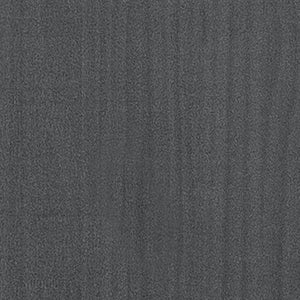 Fioriera da Giardino Grigia 70x70x70 cm Legno Massello di Pino