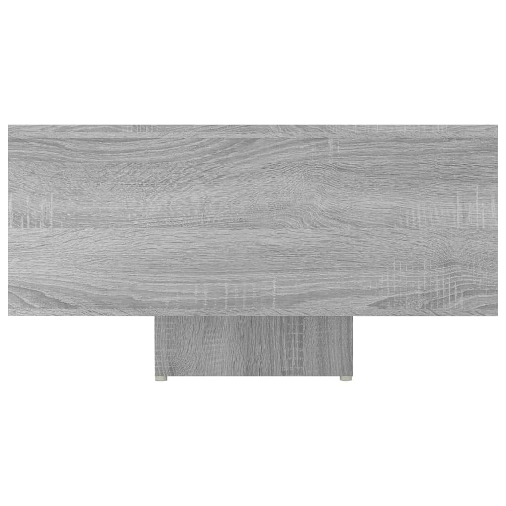 Tavolino da Salotto Grigio Sonoma 85x55x31 cm Legno Multistrato