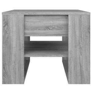 Tavolino Salotto Grigio Sonoma 55,5x55x45 cm Legno Multistrato