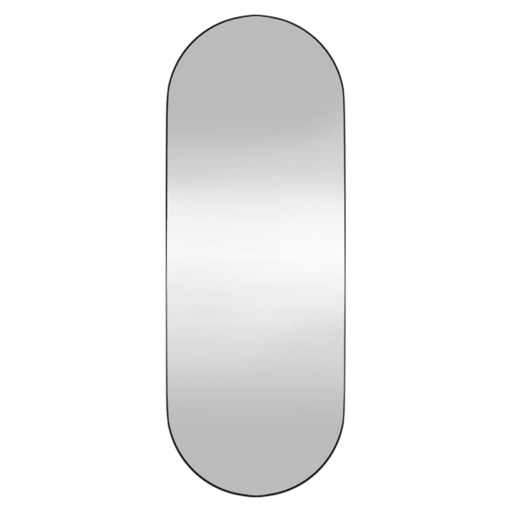 Specchio da Parete 15x40 cm Vetro Ovale