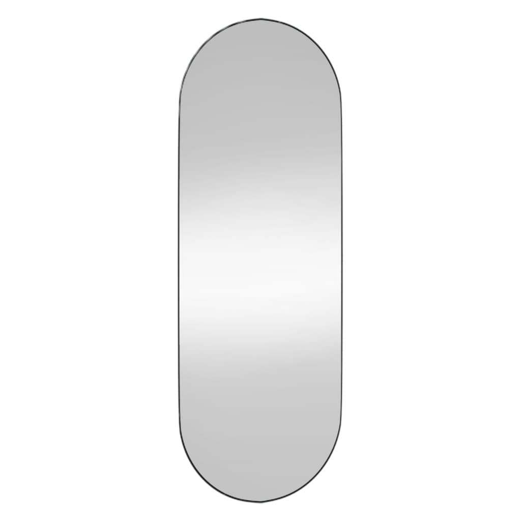 Specchio da Parete 15x40 cm Vetro Ovale