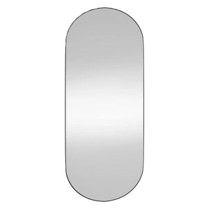 Specchio da Parete 30x70 cm Vetro Ovale