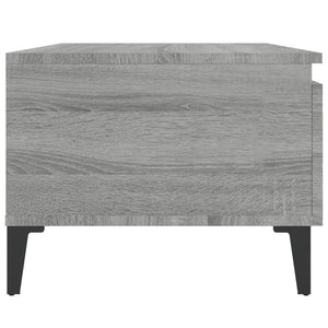 Tavolino Grigio Sonoma 50x46x35 cm in Legno Multistrato