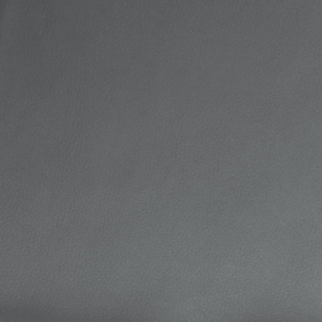 Panca Grigia 107x80x81 cm in Similpelle