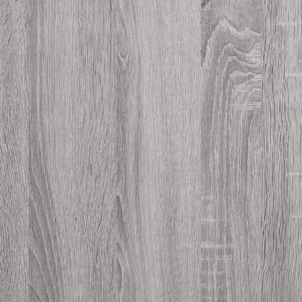 Credenza Grigio Sonoma 34,5x32,5x180 cm in Legno Multistrato